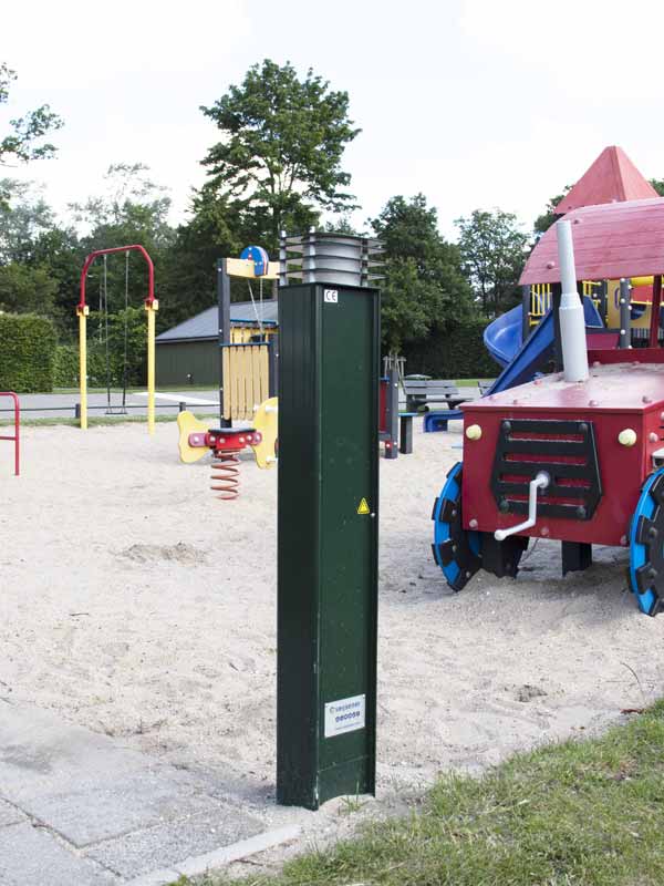 Seijsener ARC 1500mm Lamel driekantslot Groen Ral6005