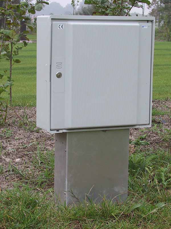 Seijsener CF55 12 afg. klem 16A IA kWh + opvoerzuil
