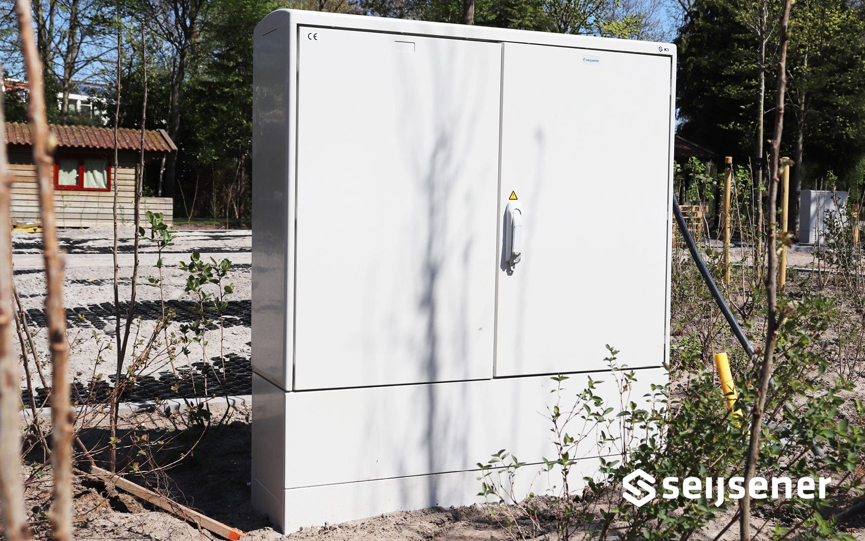 Seijsener DC2 Polyester voetpadkast compleet
