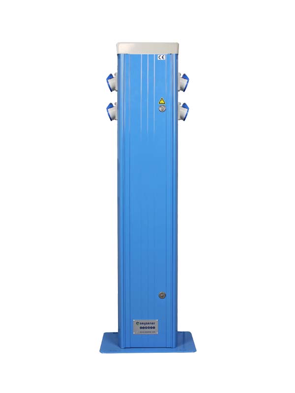 Seijsener Pacific Servicezuil - 4x CEE 16A - 1200mm - RAL5012