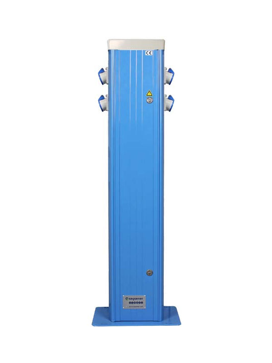 Seijsener Pacific Servicezuil - 4x CEE 16A - 1200mm - RAL5012