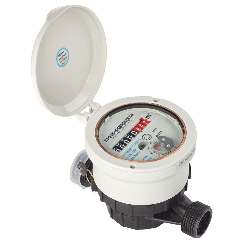 Seijsener Watermeter kunststof Q3 2,5 droog pulsgeschikt MID