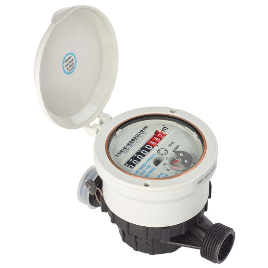 Seijsener Watermeter kunststof Q3 2,5 droog pulsgeschikt MID
